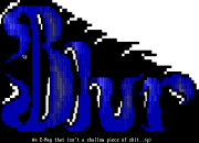 Blur Magazine Logo by TechoPhreaK