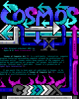 Cosmos of Computer Art by Cyber X