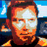 James T. Kirk by Lego_Colin