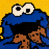 Cookie Monster by Lego_Colin