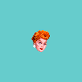 Lucille Ball by 8bit Poet