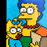 Marge & Maggie by Lego_Colin