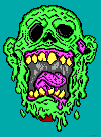 slime zombie by al3yna