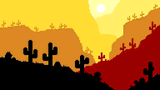 Desert Sunrise by PixelArtForTheHeart