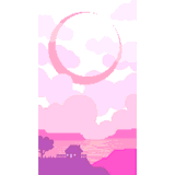 Pink Moons by PixelArtForTheHeart