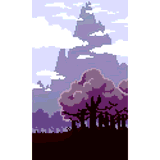 Purple Forest by PixelArtForTheHeart
