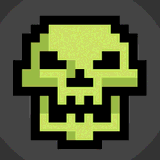 Pixel Skull by Starstew