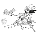 Pirate Witch by Skone Blades