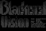 Blackened Vision Font by Offspring