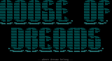HoUsE oF dReAmS Ansi LoGo #1 by Simon The Sorcerer