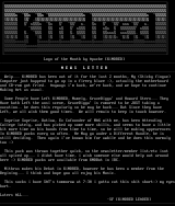 KiNDRED April '95 NewsLetter by -SF [KND LEADER]