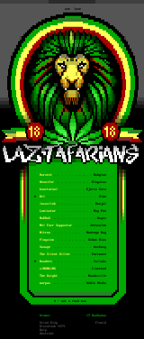 LAZ18 LAZTAFARIANS by warpus