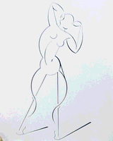 Nude Standing 2 by the Mythical Man