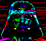 Rainbow Vader by Horsenburger