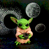 Baby Yoda by Theresa Oborn