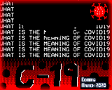 What Is The Meaning Of Covid-19? by Blippypixel