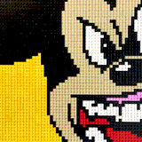 Angry Mickey by Lego_Colin