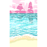 Calm Shores by PixelArtForTheHeart
