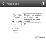 Face book by XTComics