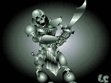 Skull Warrior by Papa Smurf