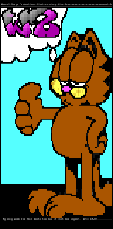 Garfield by Weazel