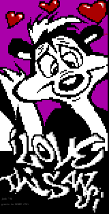 pepe loves this ansi by junk