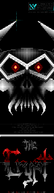 ANSi For The Crypt by Dynosaw