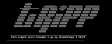 Simple ascii logo..... by Stormtroopa